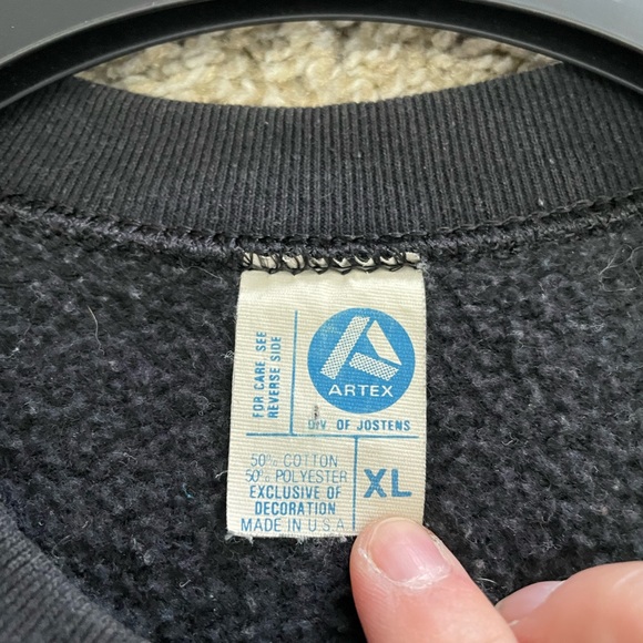 Vintage 1989 Taz Christmas Sweatshirt XL - Picture 6 of 7